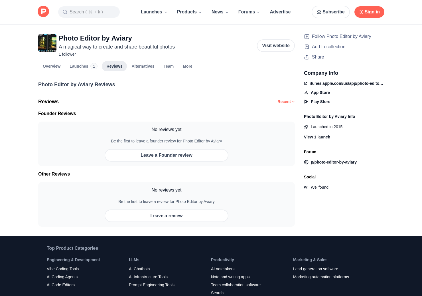 Aviary online photo editor