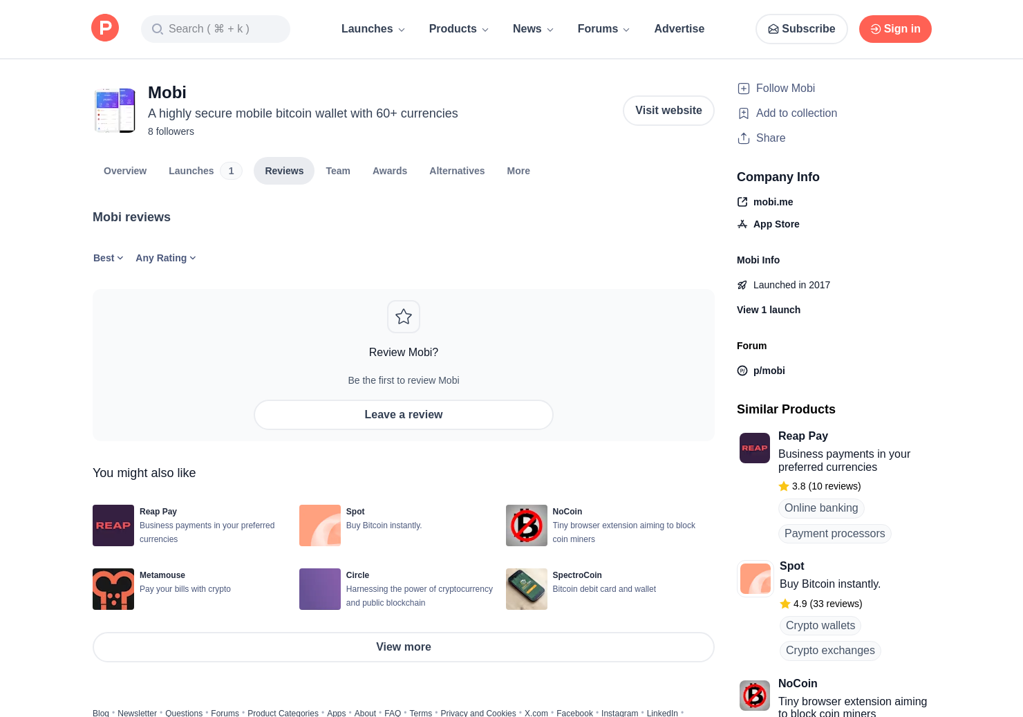 Mobi Reviews Pros Cons And Rating Product Hunt - 