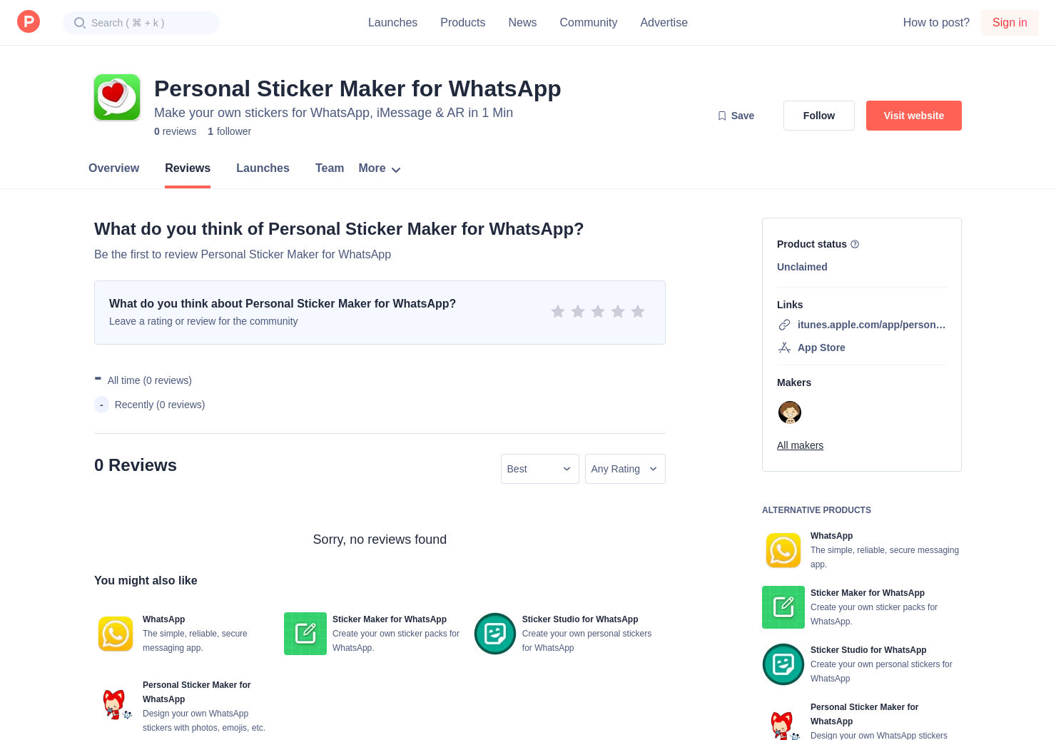 Personal Sticker Maker For Whatsapp Reviews Pros