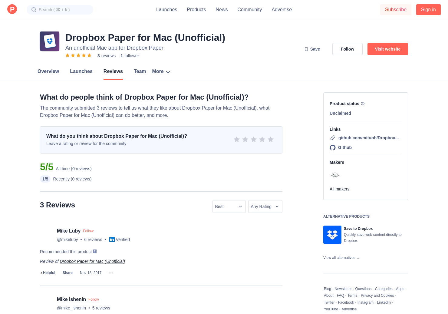 Dropbox app mac desktop