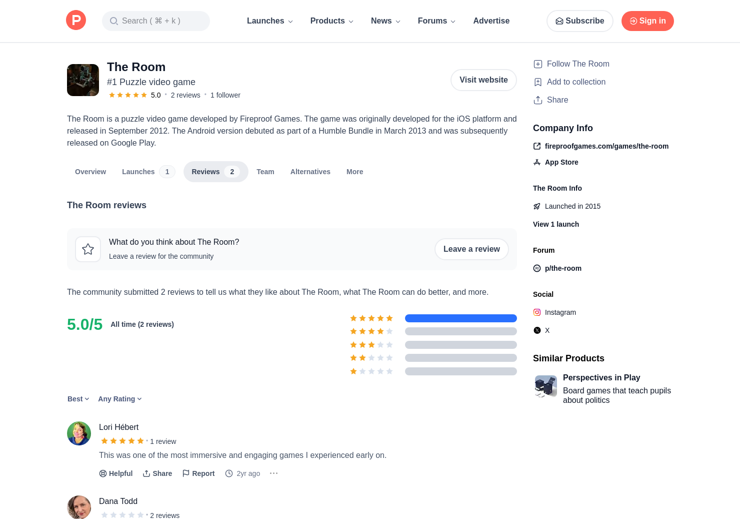 1 The Room Three Reviews Pros Cons And Rating Product Hunt