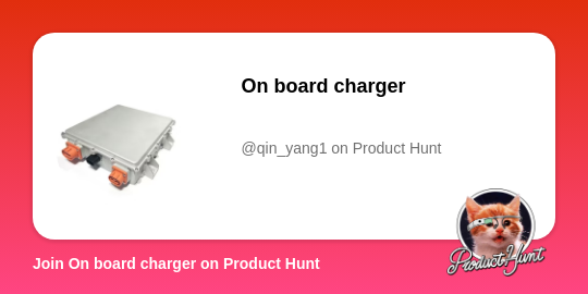 On board charger's profile on Product Hunt | Product Hunt