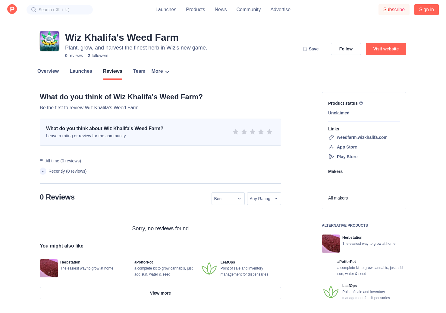 Wiz Khalifa Website Store