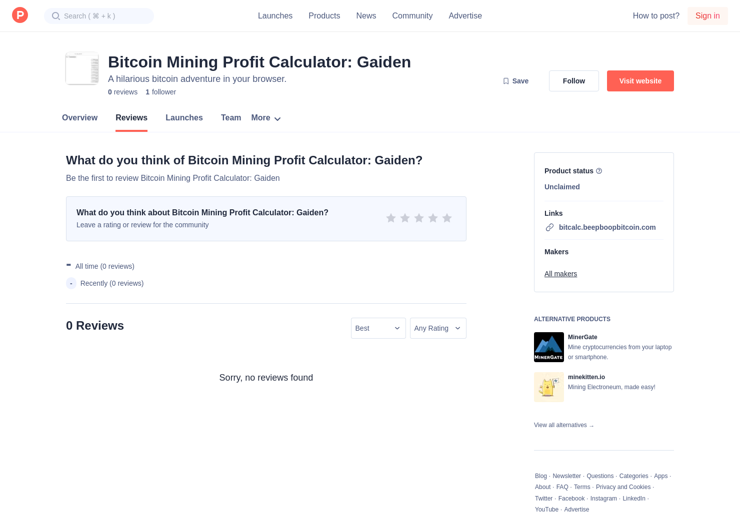 Bitcoin Mining Profit Calculator Gaiden Reviews Pros Cons And - 