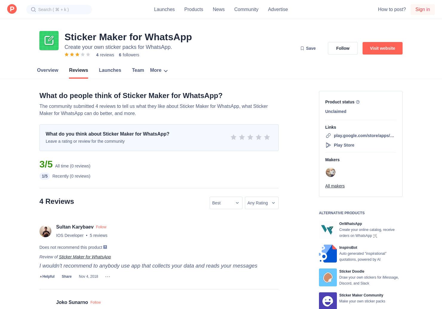 4 Sticker Maker For Whatsapp Reviews Pros