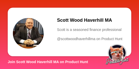 Scott Wood Haverhill MA's profile on Product Hunt | Product Hunt