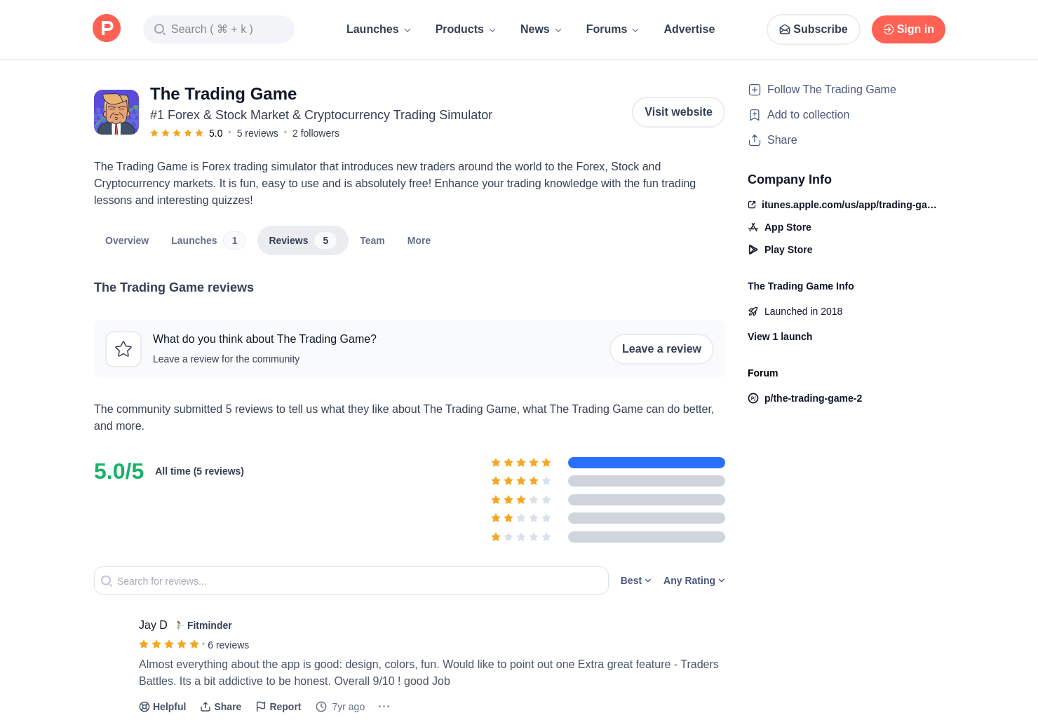 4 The Trading Game Reviews Pros Cons And Rating Product Hunt - 