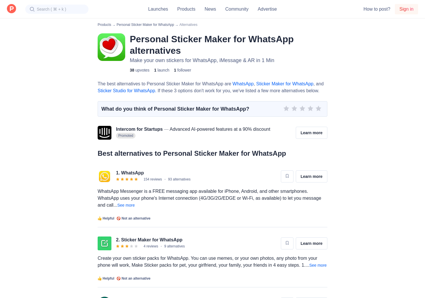 5 Alternatives To Personal Sticker Maker For Whatsapp For Iphone