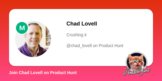 Chad Lovell's profile