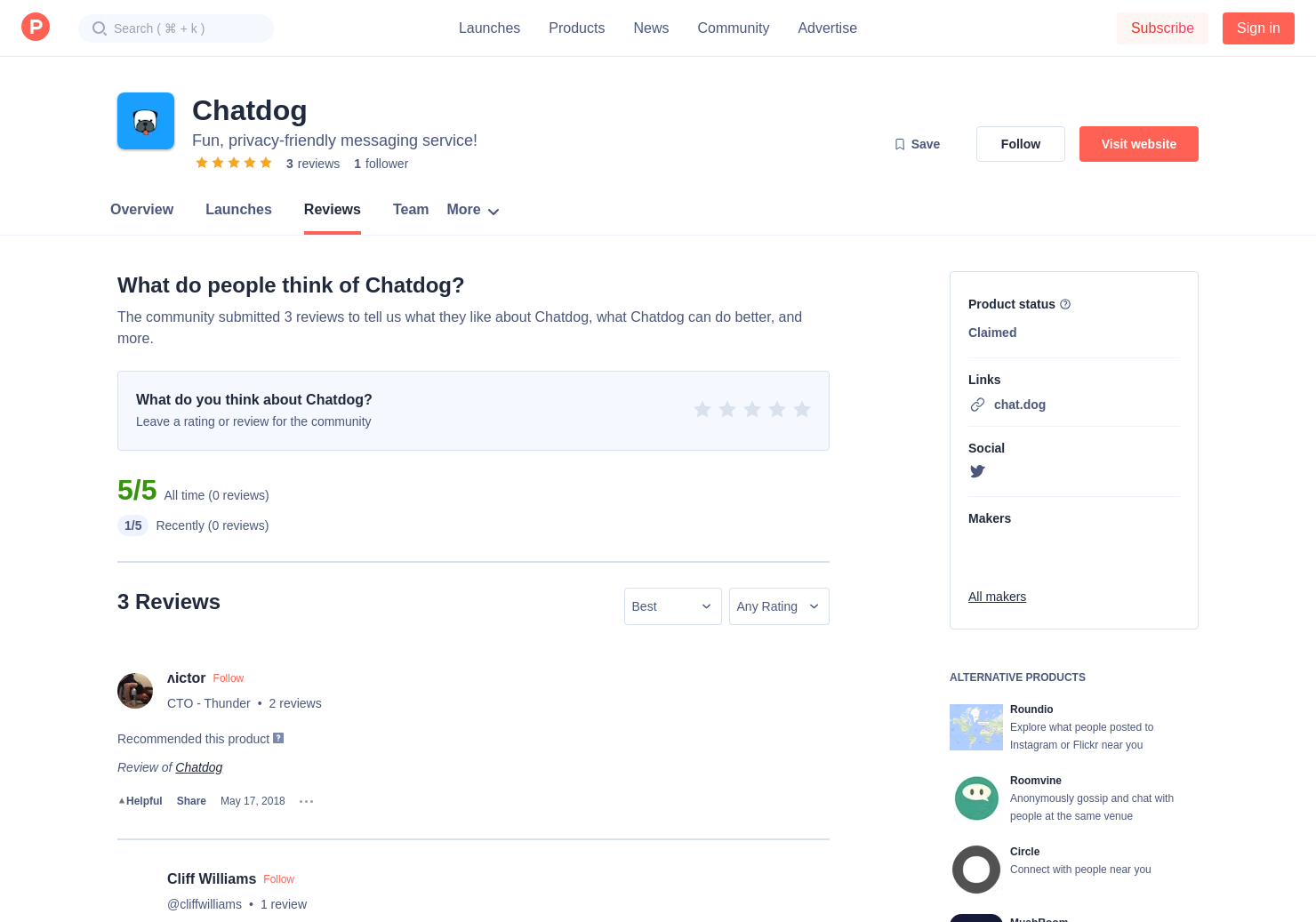 3 Chatdog Reviews Pros Cons And Rating Product Hunt