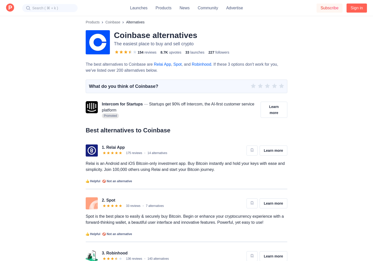 33 Alternatives To Coinbase Wallet For Iphone Product Hunt - 