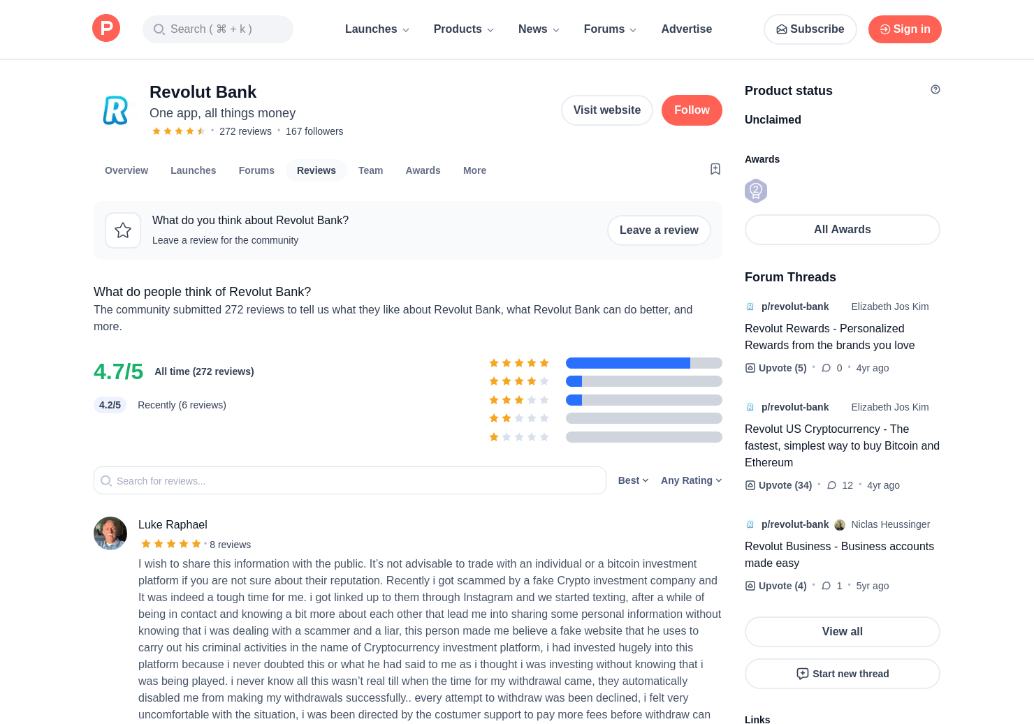 88 Revolut Cryptocurrency Reviews Pros Cons And Rating Product Hunt - 