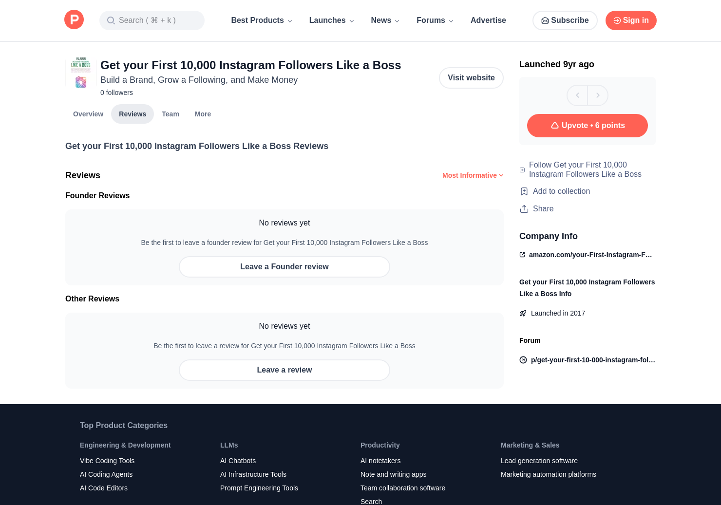 get your first 10 000 instagram followers like a boss reviews pros cons and rating product hunt - how to get your first 10 000 followers on instagram a real story