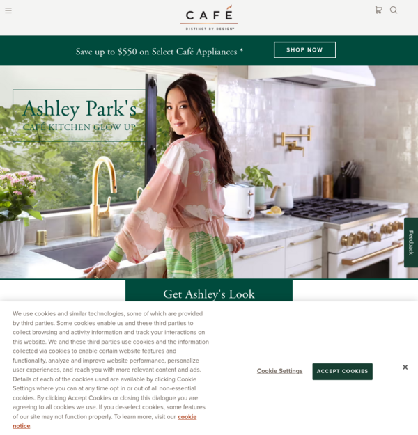 Café, Customizable Kitchen Appliances for the Modern Home