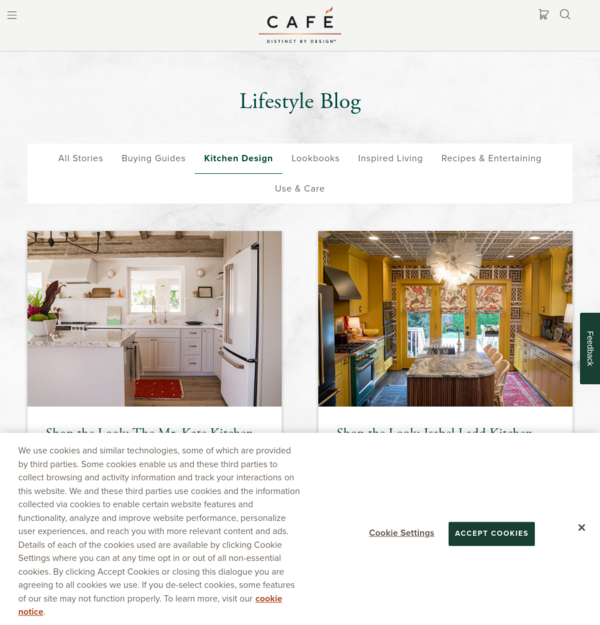 Kitchen Design, Trends, and Planning Ideas | Café Appliances