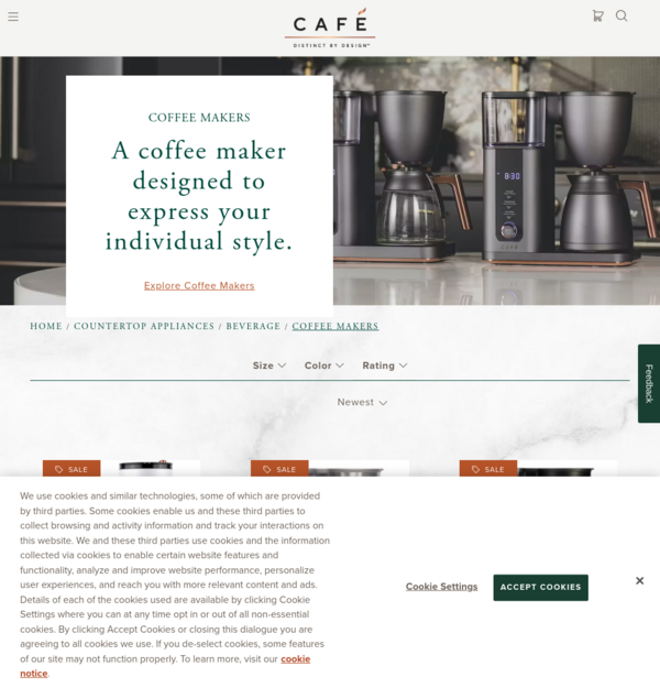 Coffee Makers, SCA Certified, Stylish Matte Finishes | Café