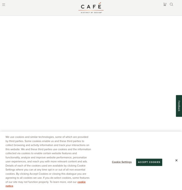 Café™ Specialty Drip Coffee Maker with Glass Carafe - C7CDABS4RW3 - Cafe Appliances