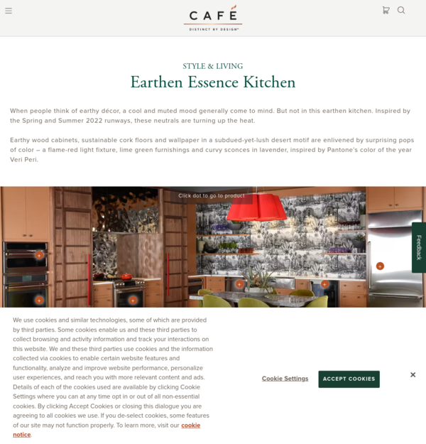 The Earthen Essence Kitchen - Design Trends | Café