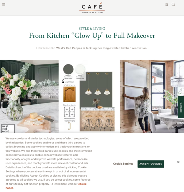 From Kitchen “Glow Up” to Full Makeover | Café Lifestyle