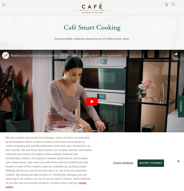 Smart Cooking: Connected Ranges, Wall Ovens, Cooktops | Café