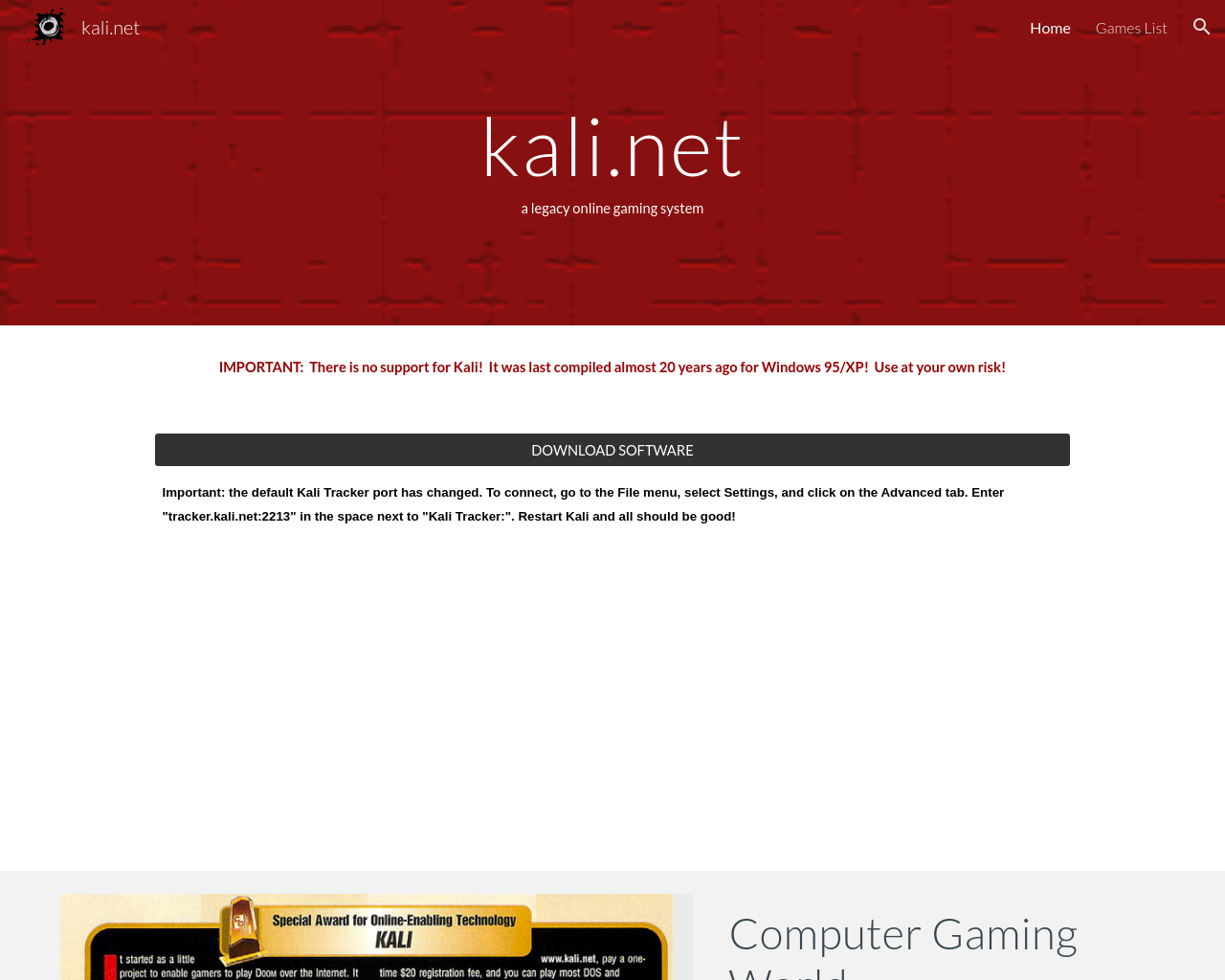kali.net