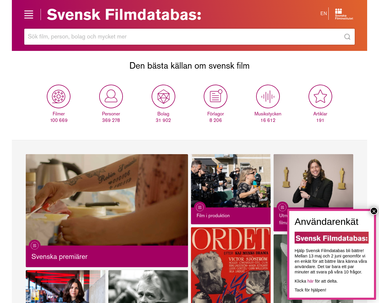 svenskfilmdatabas.se
