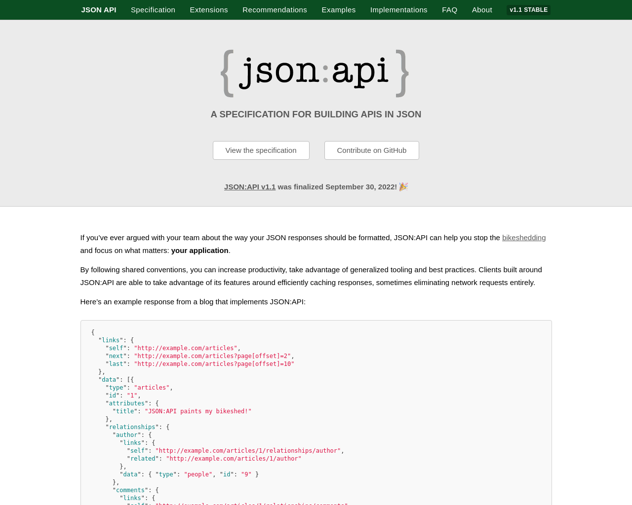 jsonapi.org