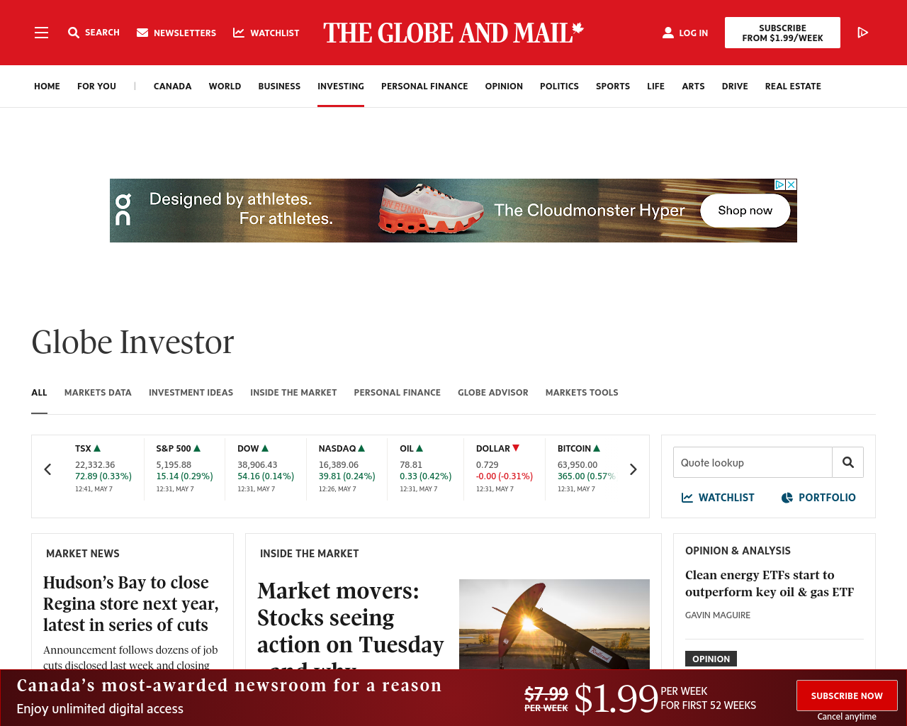 globeinvestor.com