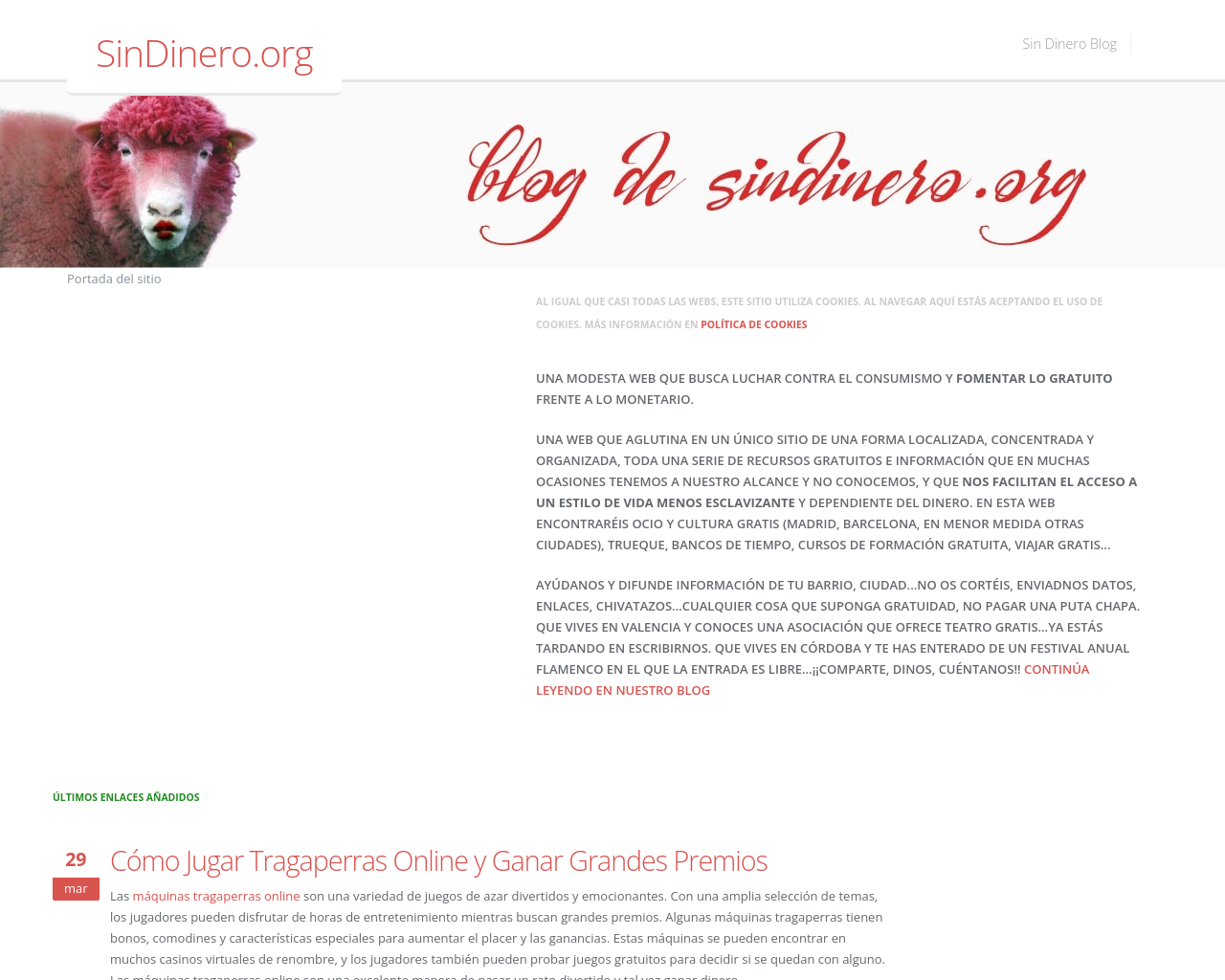 sindinero.org