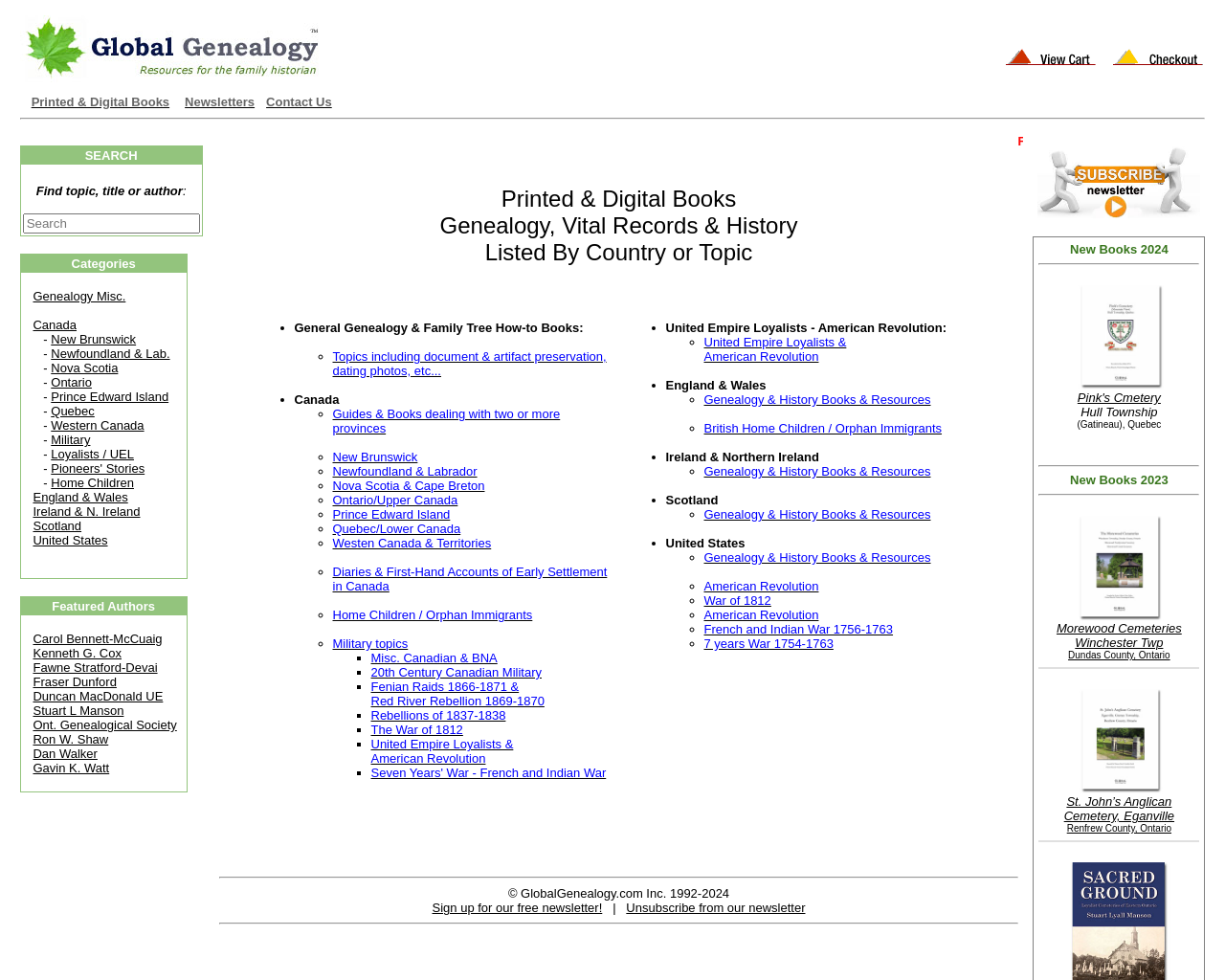 globalgenealogy.com