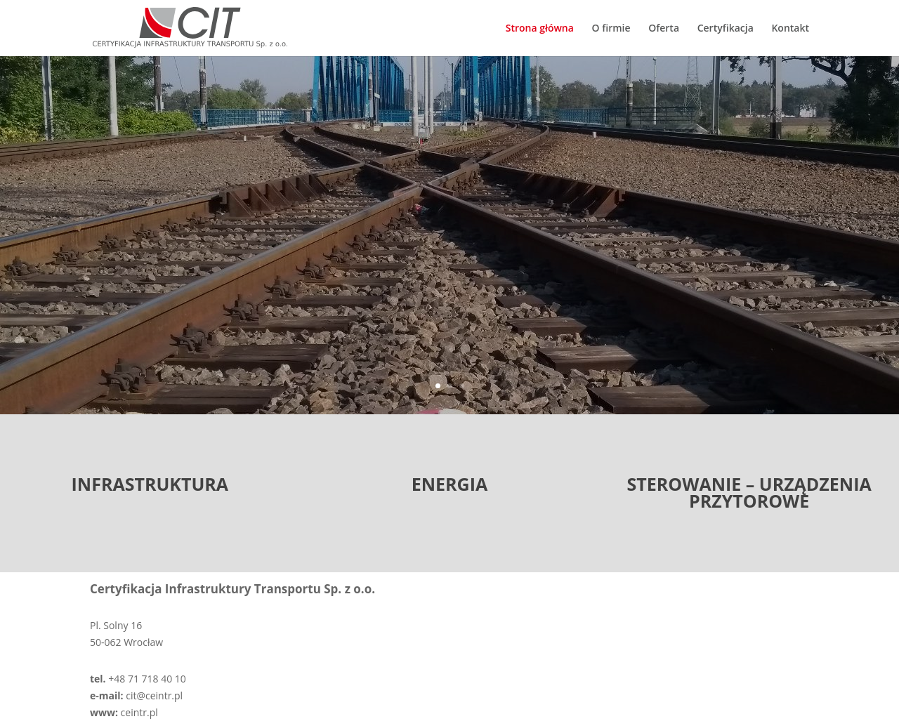 certyfikacjainfrastruktury.pl