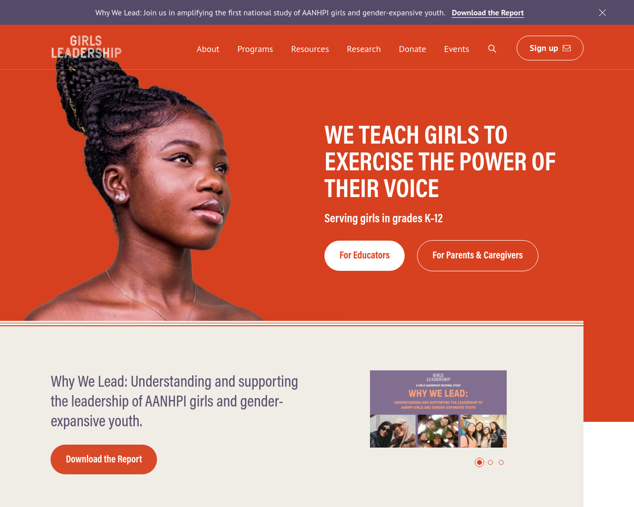 girlsleadership.org