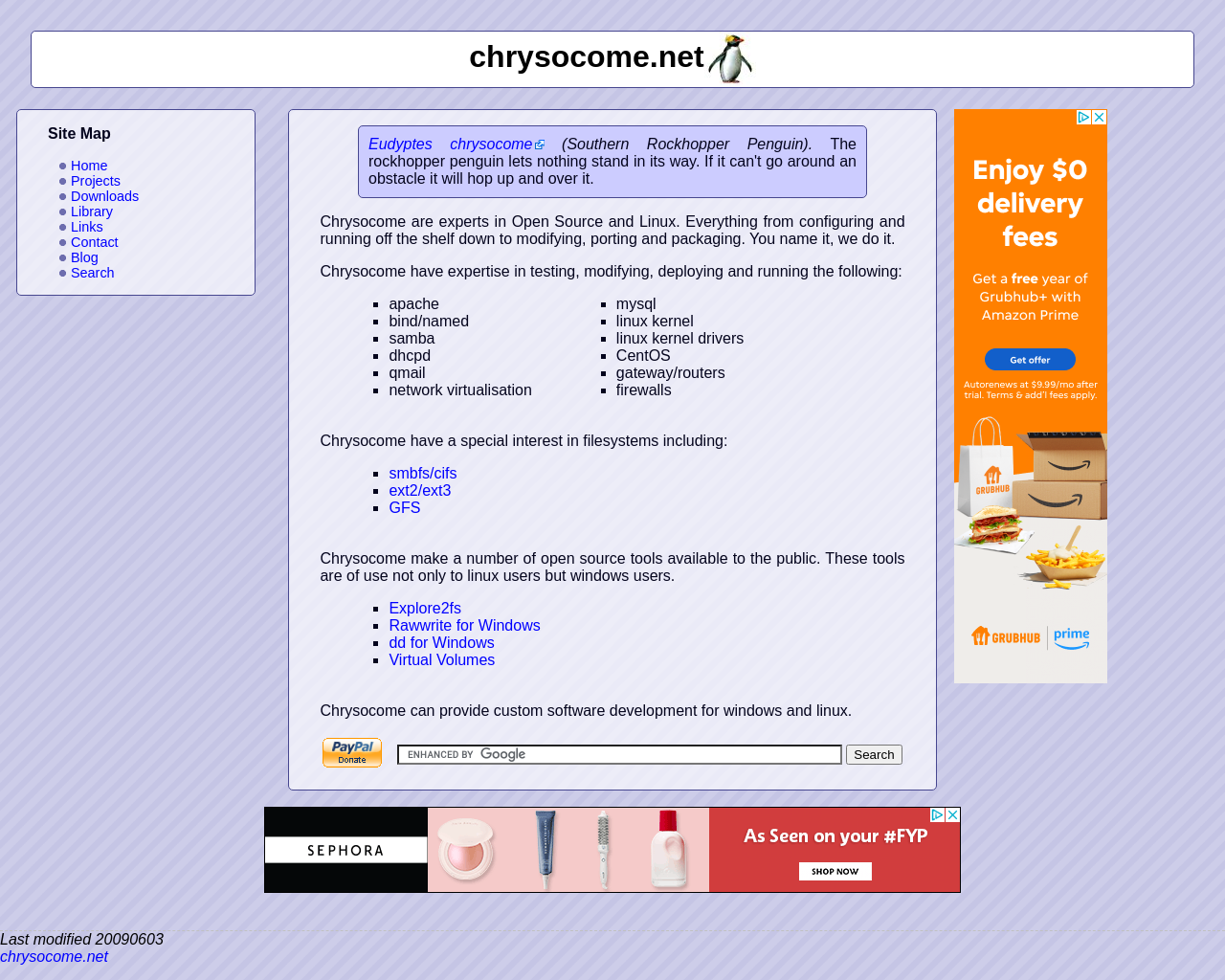 chrysocome.net