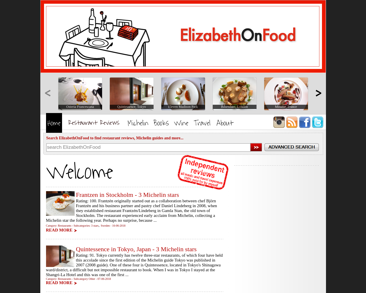 elizabethonfood.com