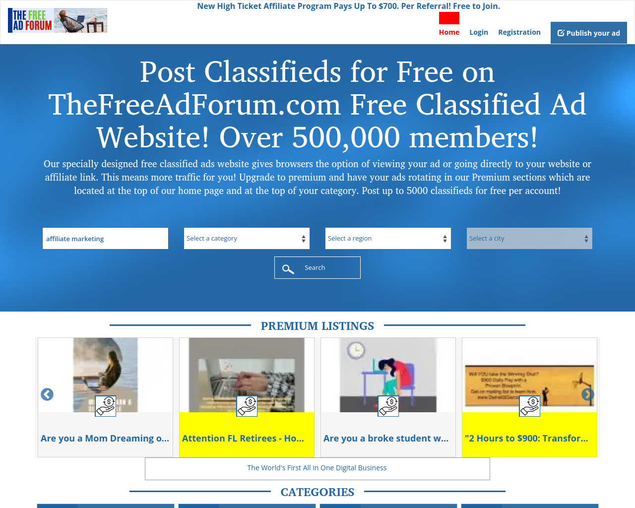 thefreeadforum.com