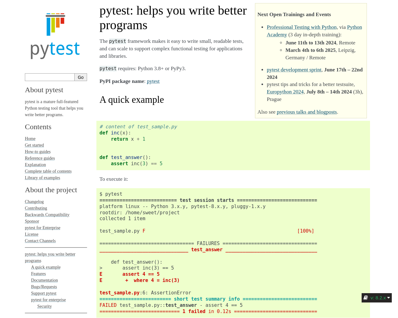 pytest.org