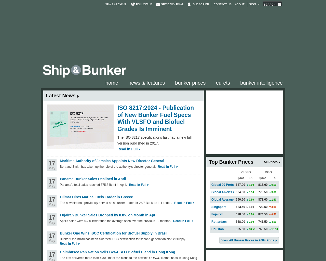 shipandbunker.com