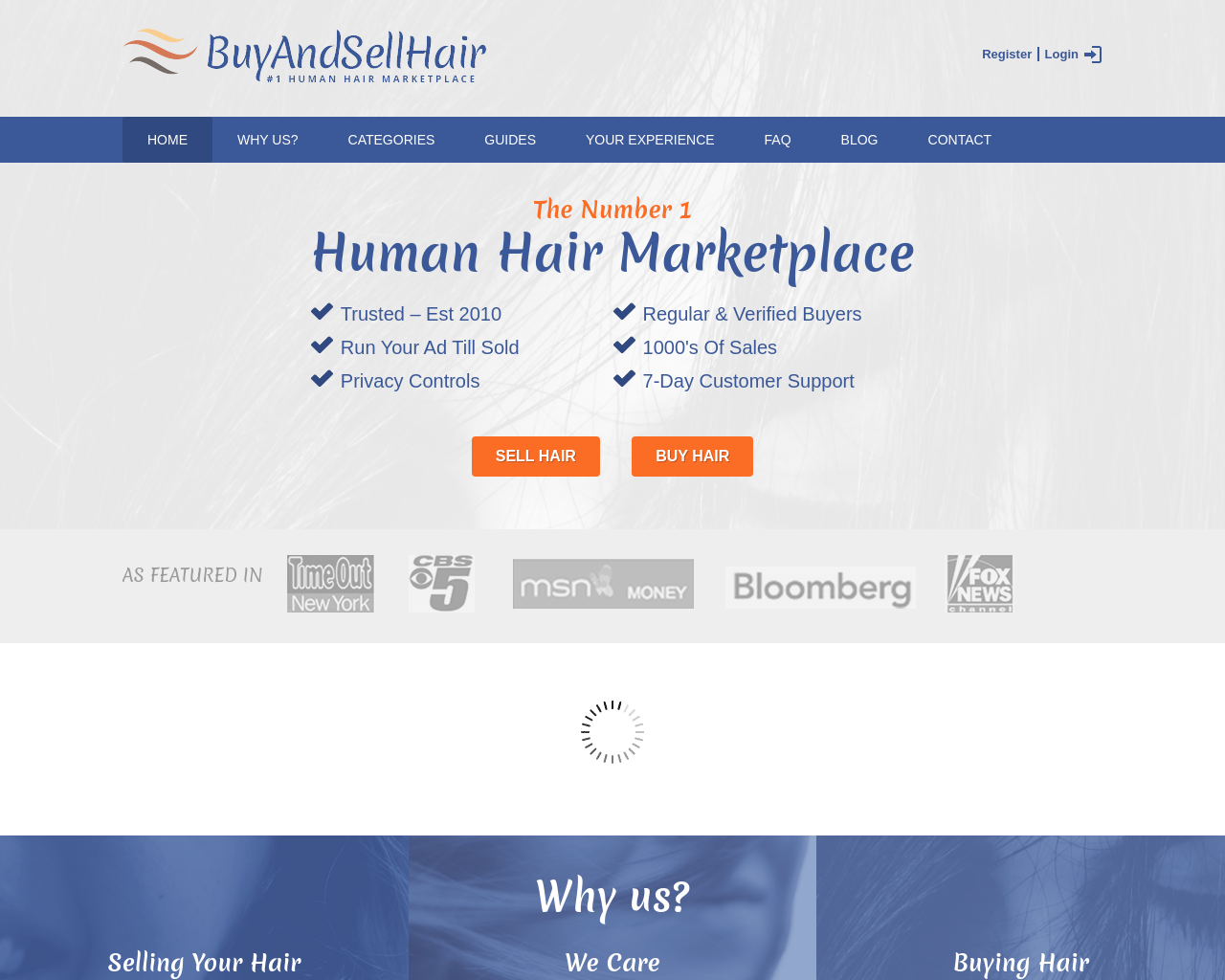 buyandsellhair.com