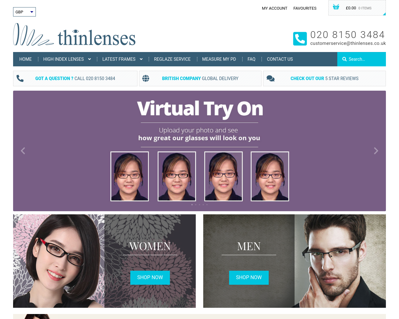 thinlenses.co.uk