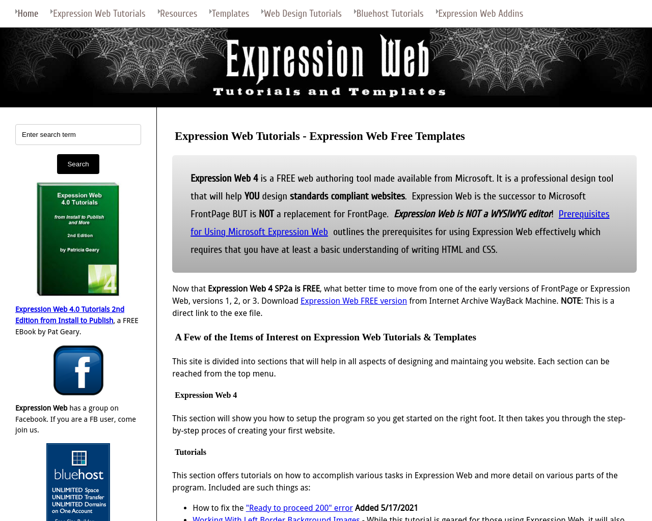expression-web-tutorials.com