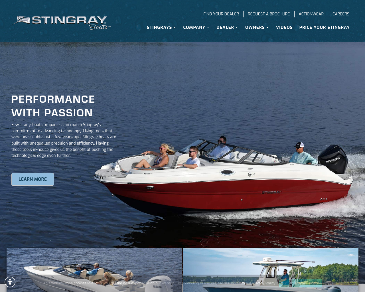 stingrayboats.com
