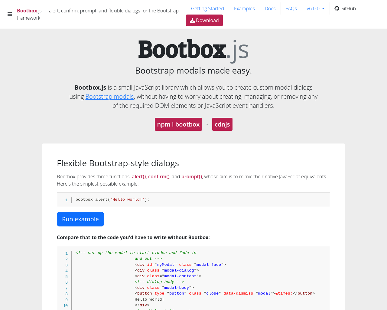 bootboxjs.com