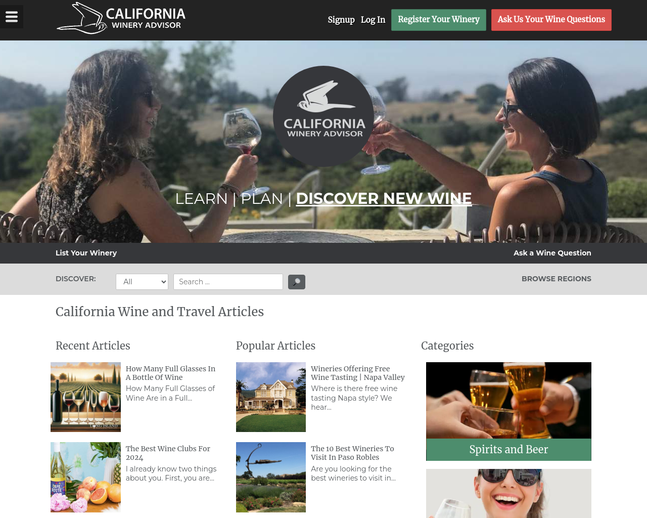 californiawineryadvisor.com