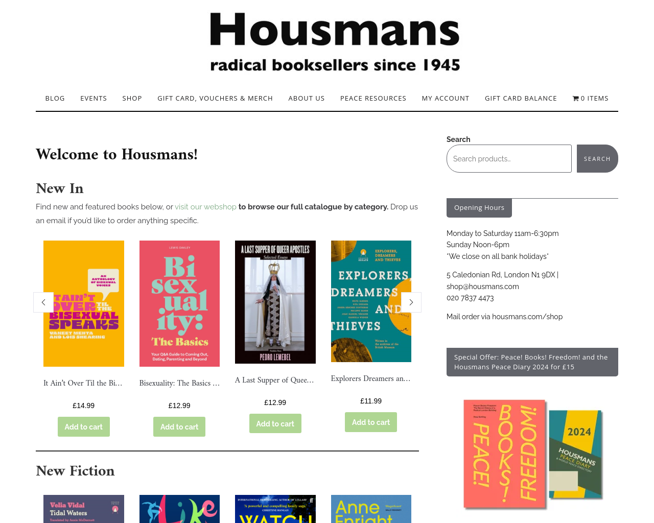 housmans.com