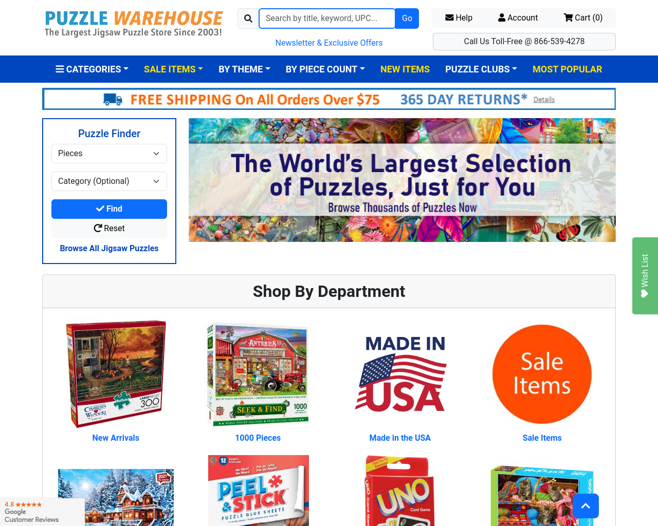 puzzlewarehouse.com
