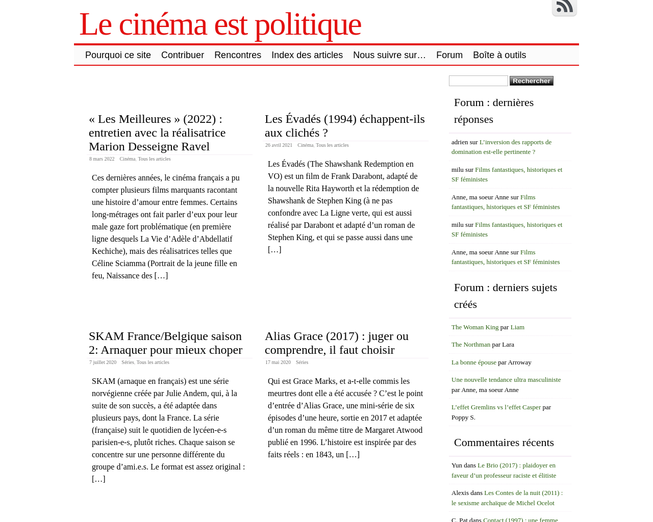 lecinemaestpolitique.fr