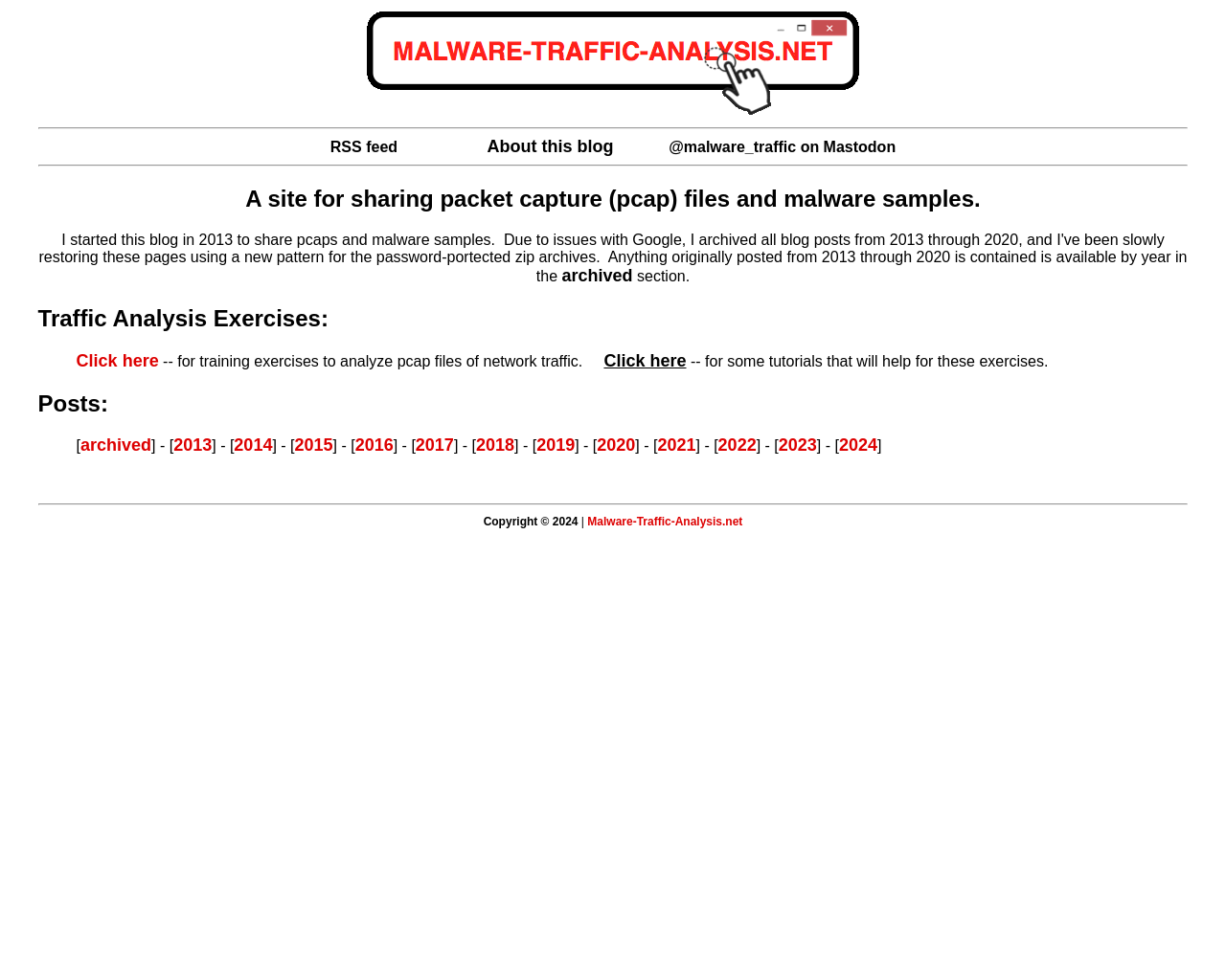 malware-traffic-analysis.net