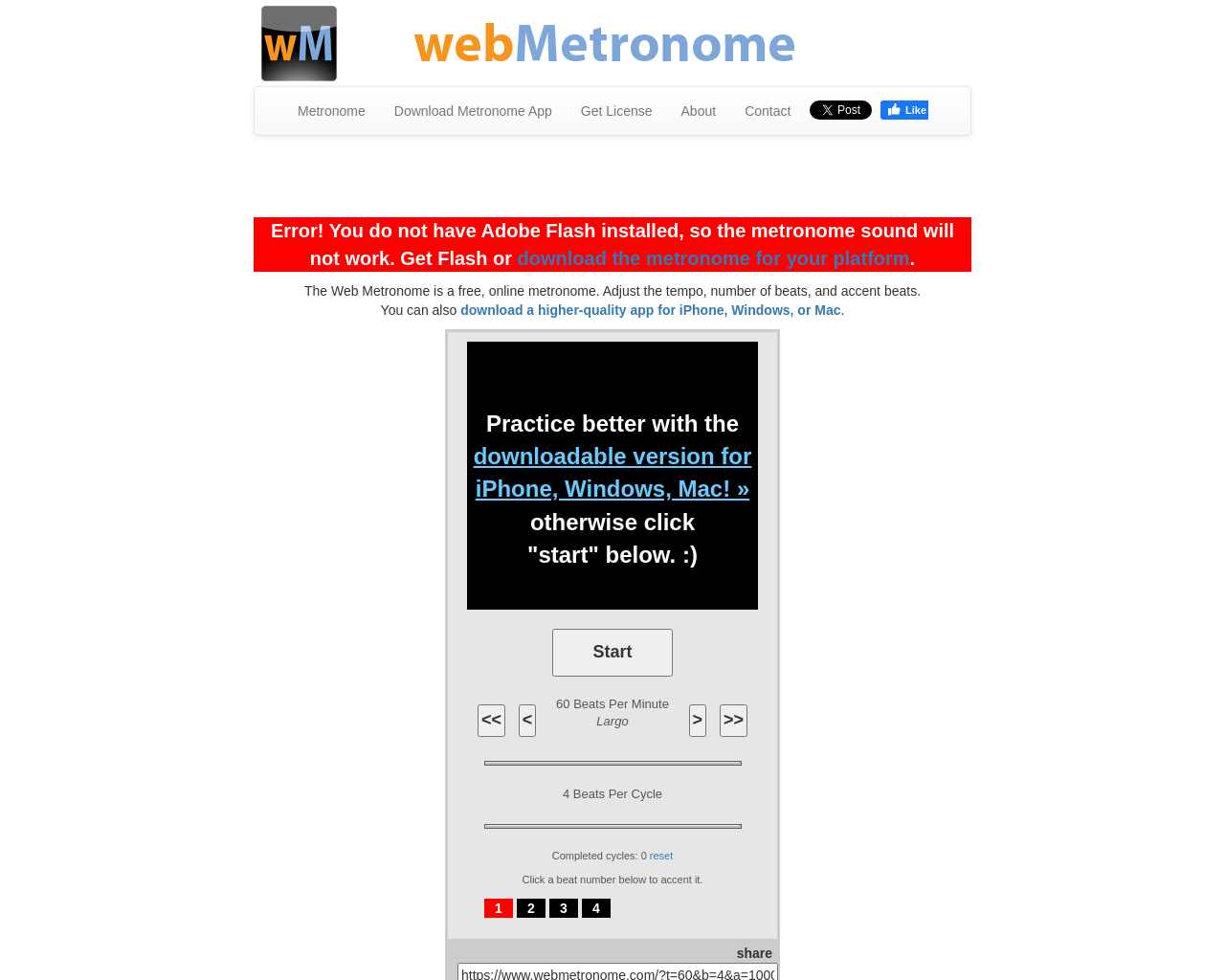 webmetronome.com
