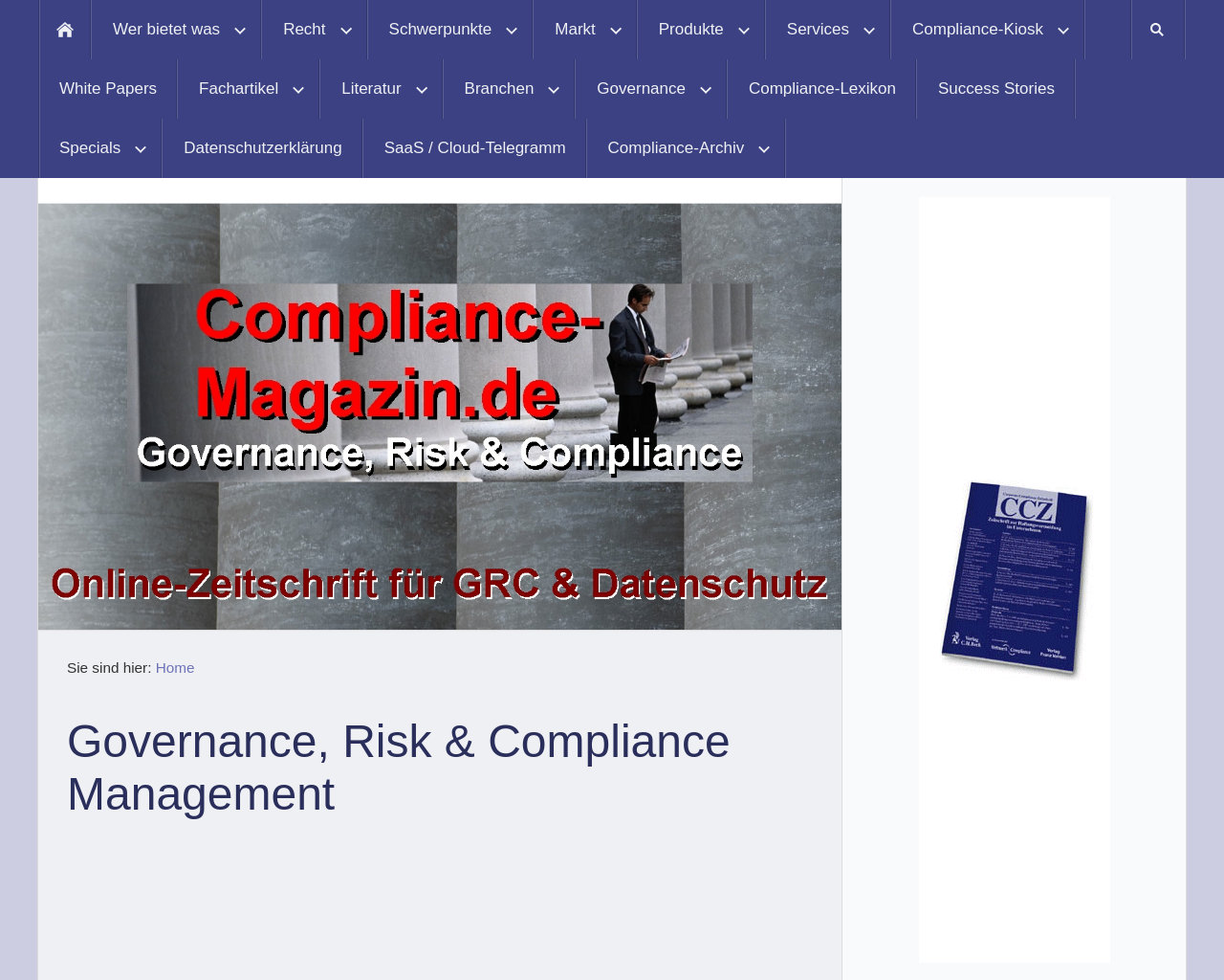 compliancemagazin.de