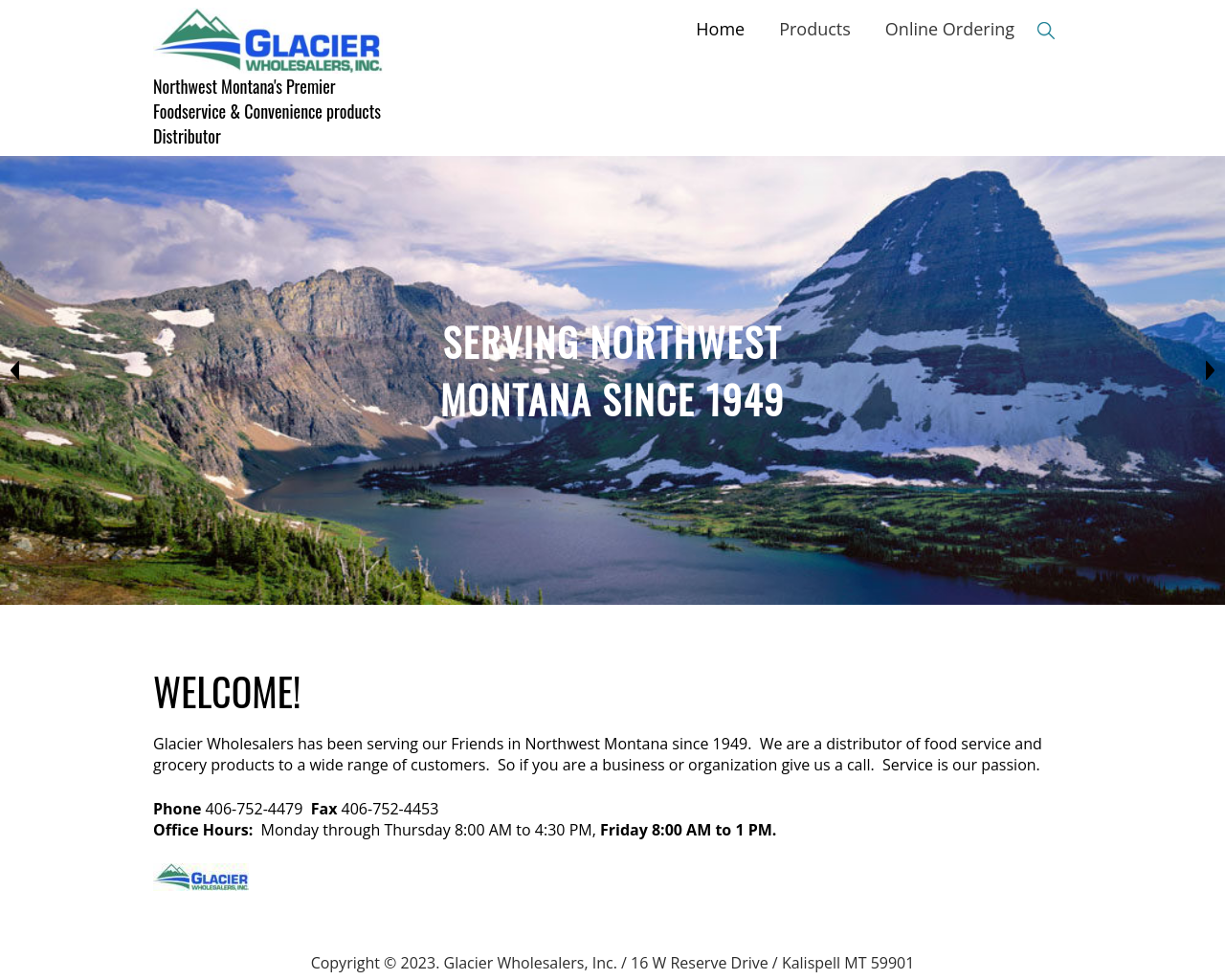 glacierwholesalers.com
